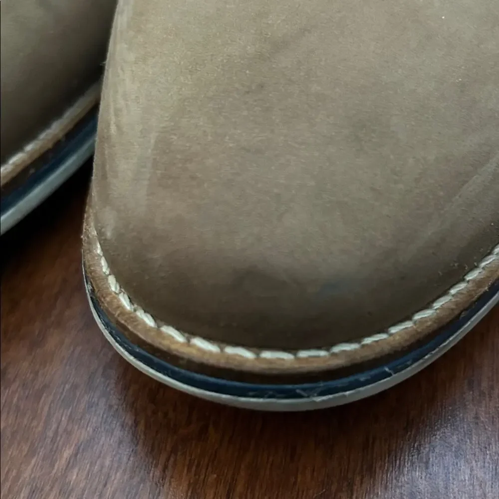 1901 Men's Brown Leather Lace Up Oxfords, Size 12